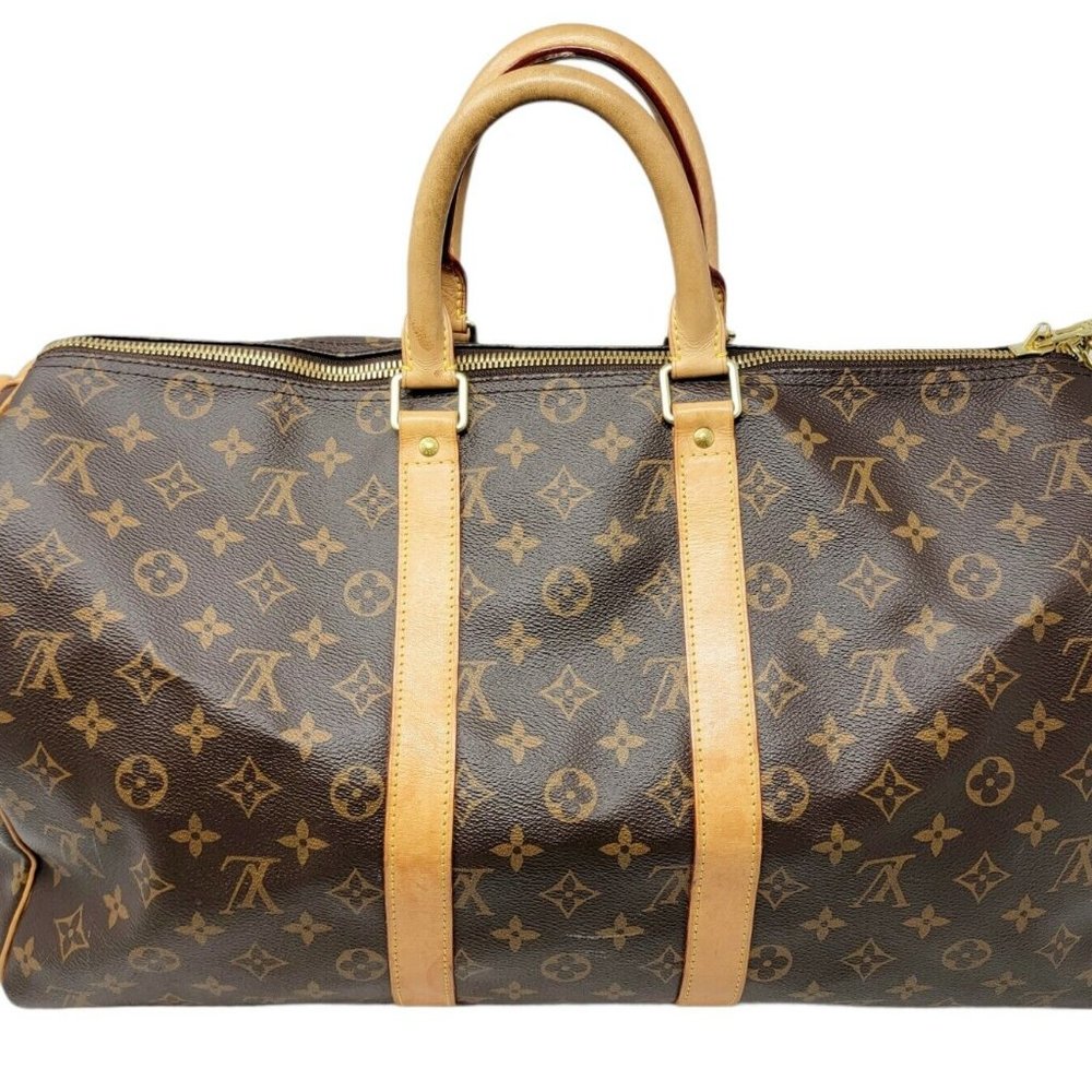 Keepall Bandouliere 45 Monogram Canvas Hand Bag